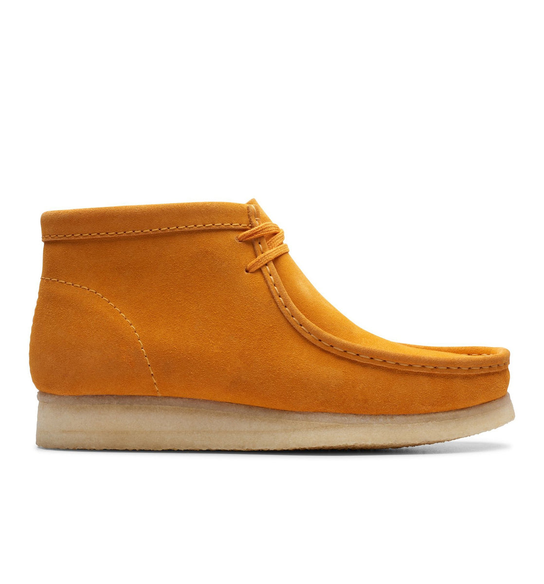 clarks wallabee yellow