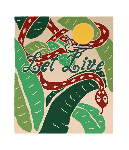 Let Live, 2020, Signed + Numbered Limited Edition Print