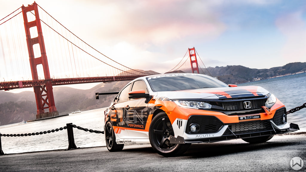 27WON Honda Civic Si Golden Gate Bridge