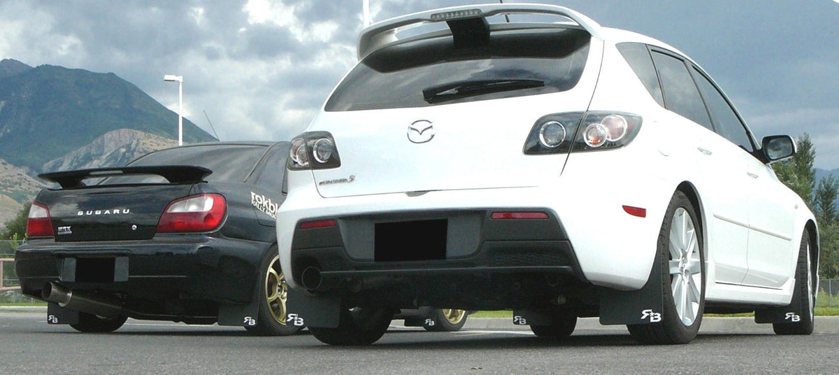 2011 mazda 3 mud flaps