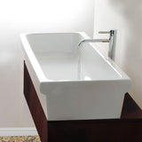 Rectangular Italian Fireclay Vessel Sink