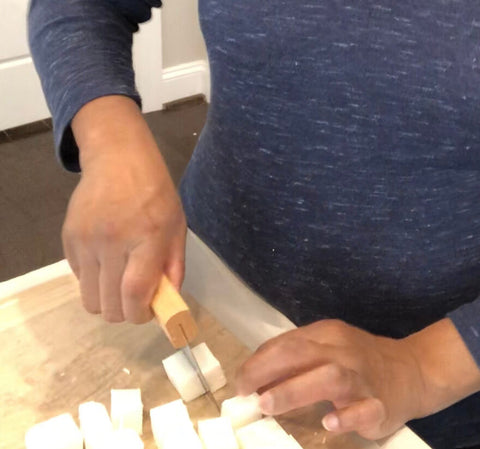 cutting soap