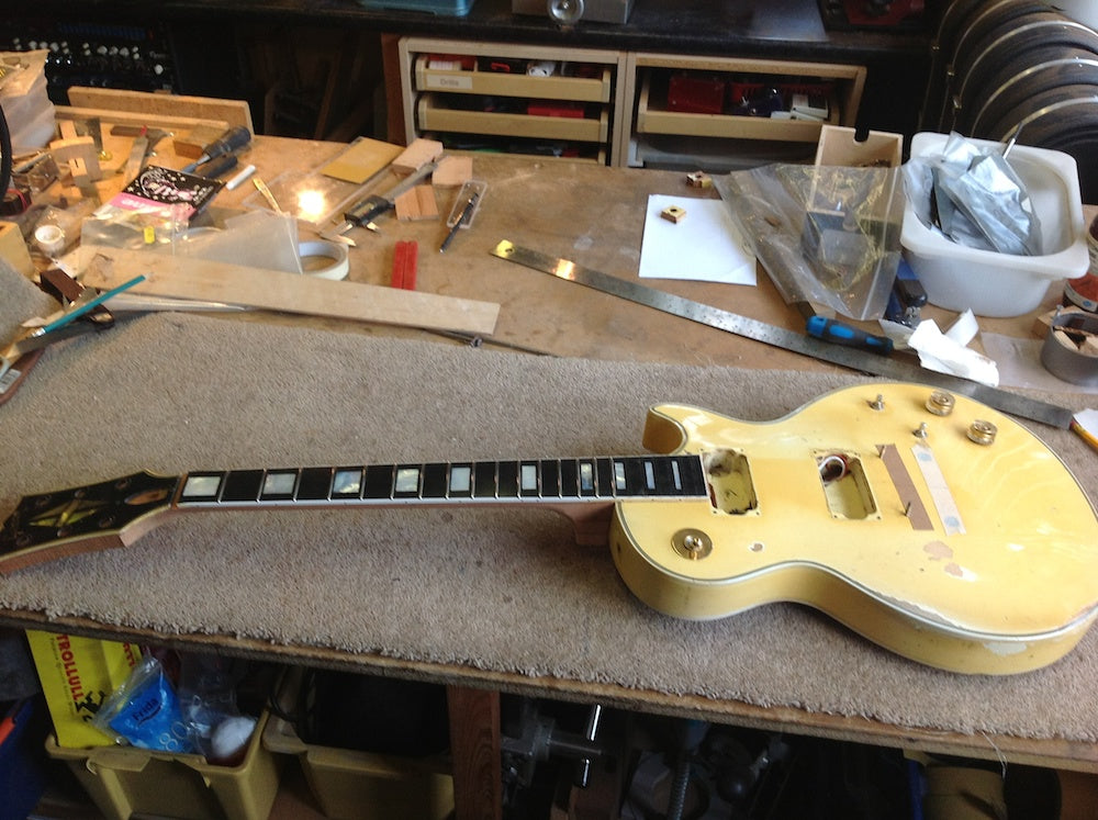 Judas Priest Guitar Rebuild 25
