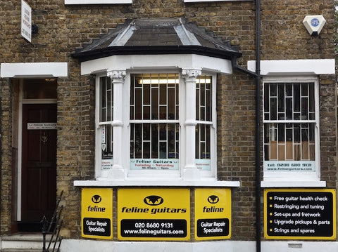 Feline Guitars Shop front