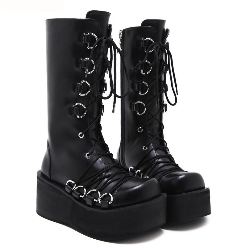 The Goth Stomper Boots – Goth Mall