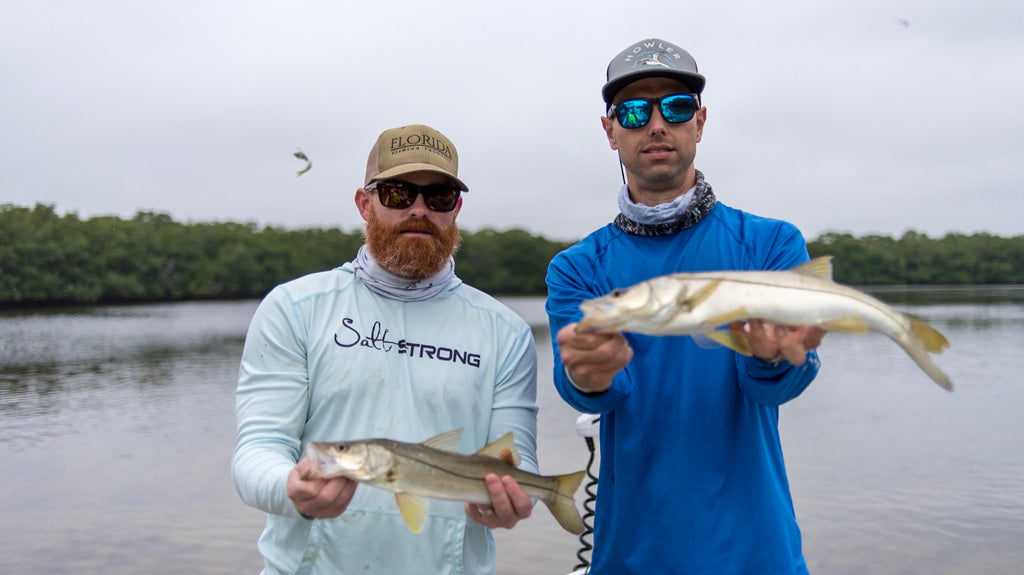 Brandon and Drew with Double Snook