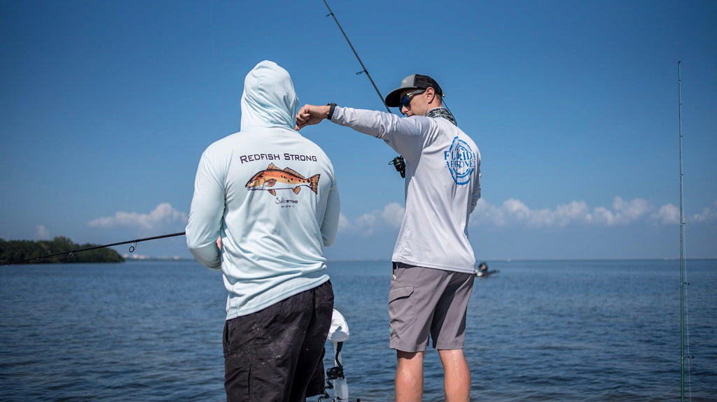 Brandon & Drew fishing on Blackneck Adventures