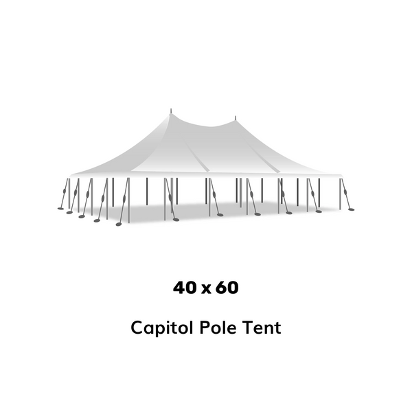 ontsnappen Zakenman Gebruikelijk 40' x 60' Commercial Pole Tent for Sale | American Tent