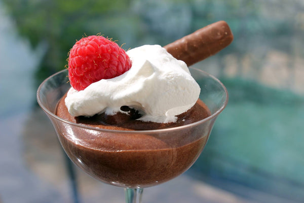 Sweet's Chocolate Raspberry Sticks Mousse