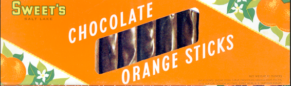 1965 Orange Sticks Packaging