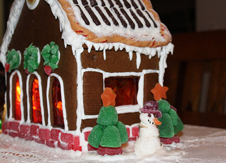 Back Of Gingerbread House
