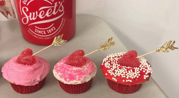 Sweet's Valentines Day Cupid Cupcakes