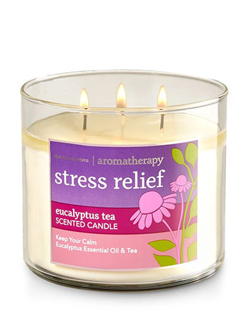 Eucalyptus Tea 3 Wick Candle