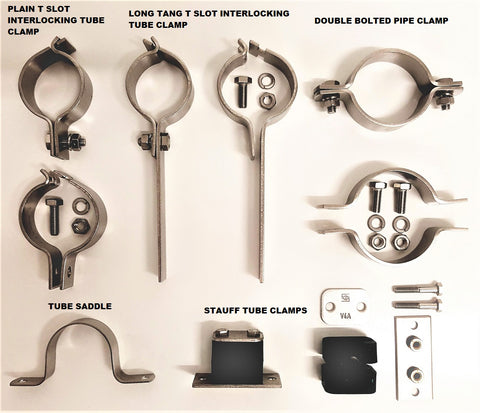Stainless Steel Clamps & Saddles