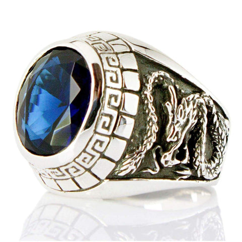 Sapphire Men's Ring