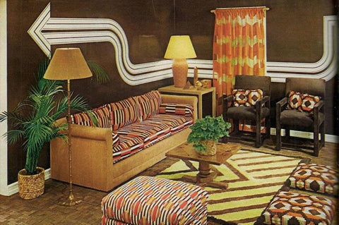 retro living rooms
