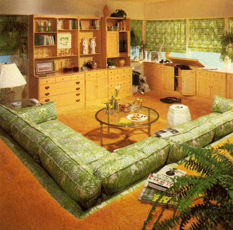 1970's living rooms
