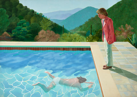 Portrait of an Artist (Pool with Two Figures), 1972 © David Hockney. Photo: Jenni Carter