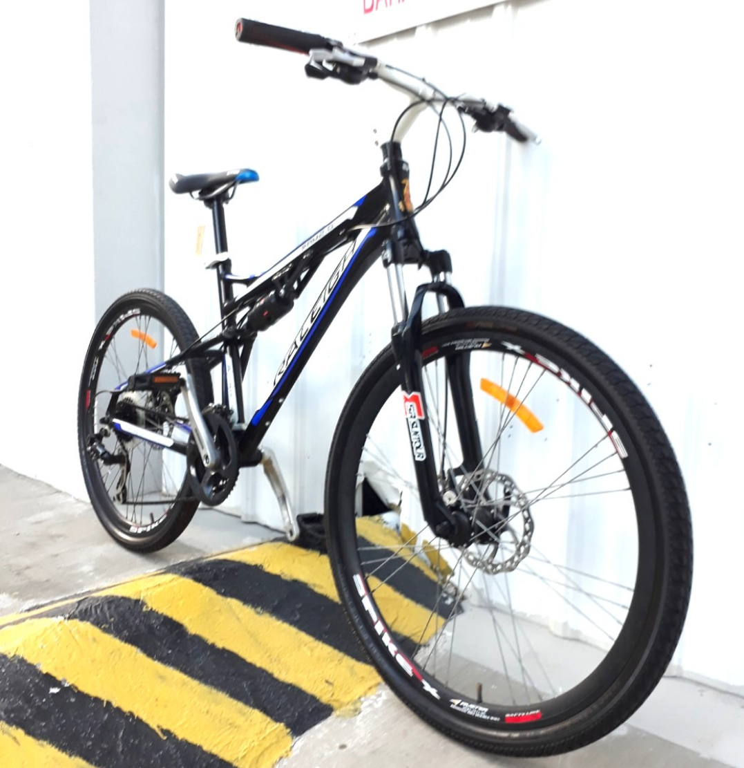 raleigh max full suspension mountain bike