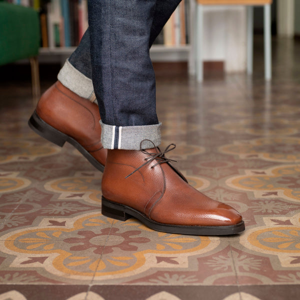 norman leather chukka boot