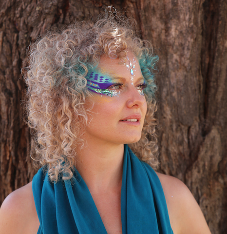 Emily Shurey Co-Founder Glitterazzi at Rainbow Serpent Festival