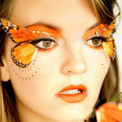Festival Makeup Trend 5 - you do you with butterflys