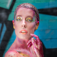Festival Makeup Trend 2 Body Glitter Biodegradable Glitter - Jess