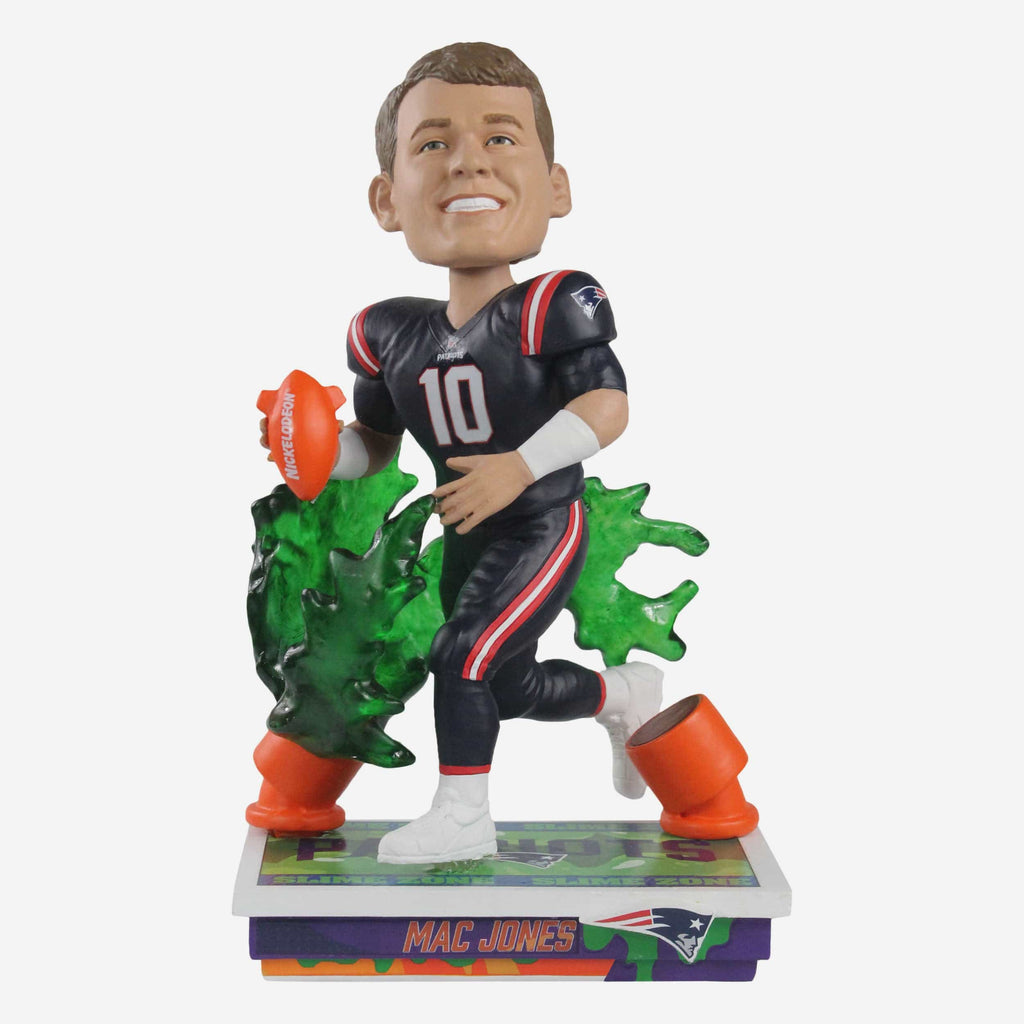 MAC JONES New England Patriots “ROOKIE SERIES” Bobblehead by Foco NEW  #/321