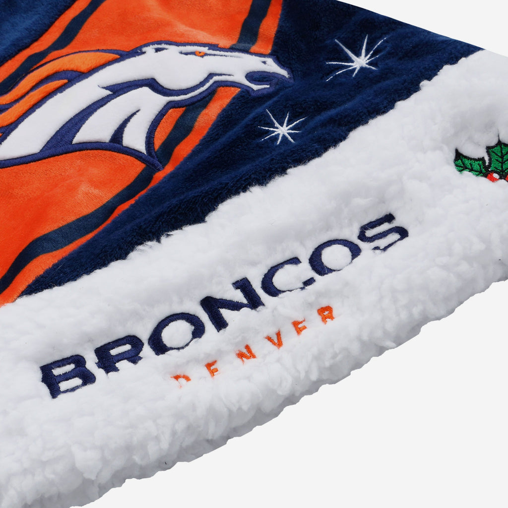 denver broncos santa hat