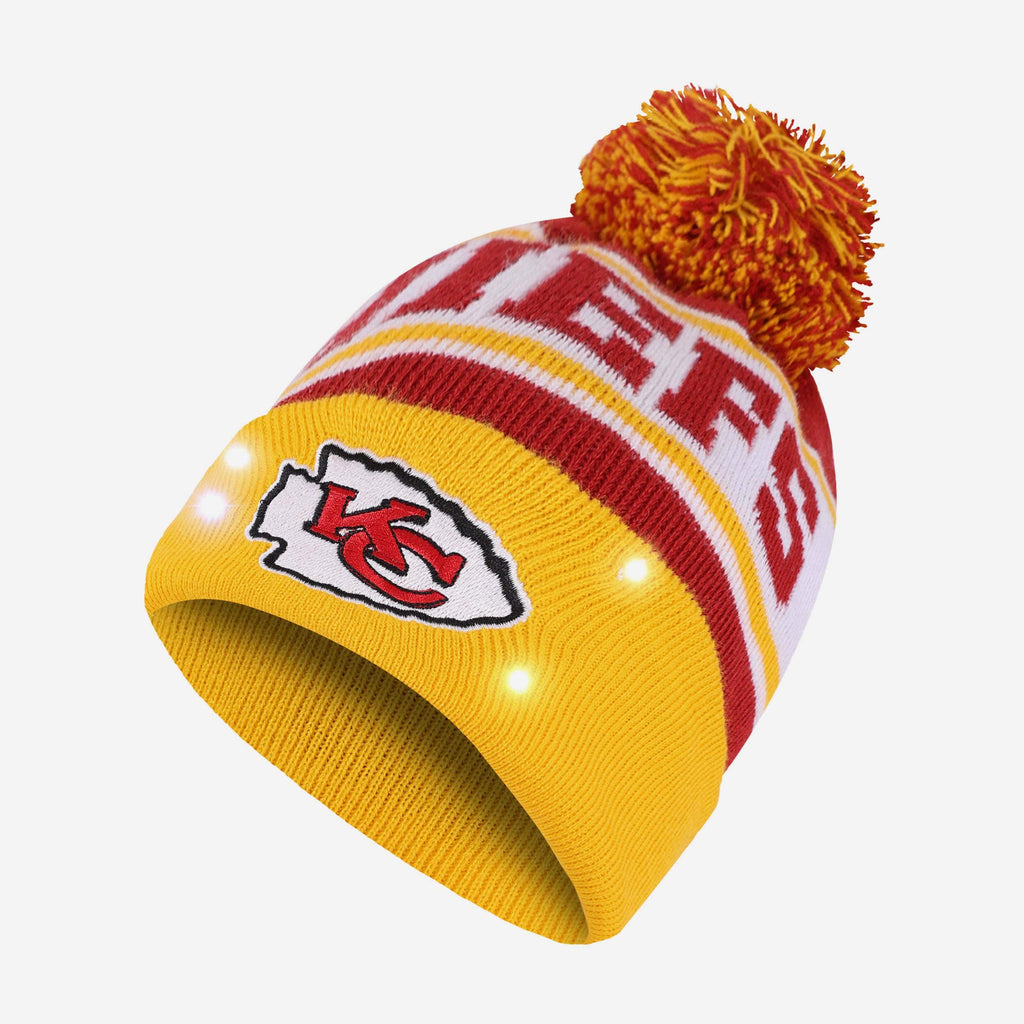 yellow chiefs beanie