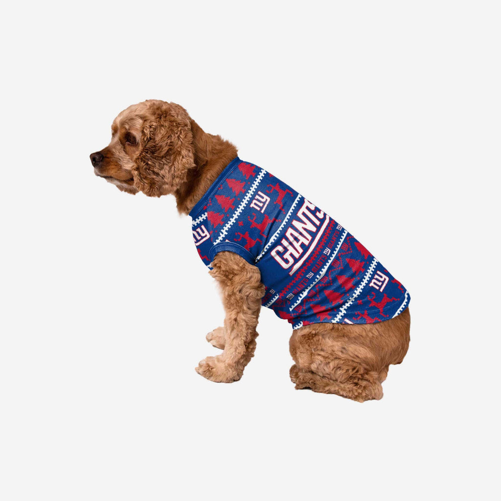 ny giants dog hoodie