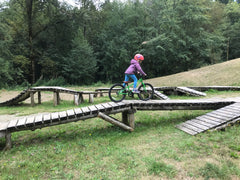 Gibsons Sprockids bike skills area - great for kids and adults