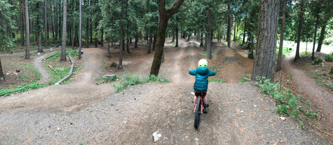 Hope bike park from top