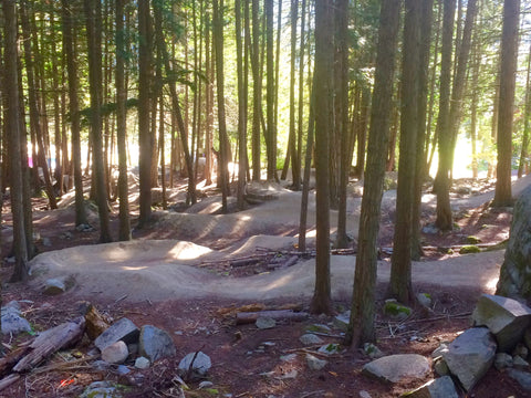 Rosemont Bike Park, Nelson, BC - mountain bike flow trail