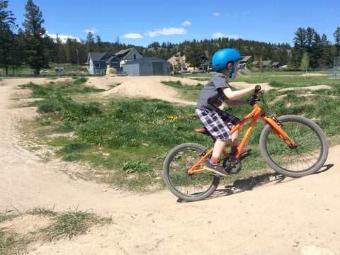 Invermere Pump Track - Cleary Owl 20" youth / kid mountain bike