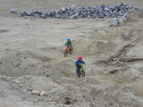 Fish Creek Bike Park - long pumptrack on kids mountain bike