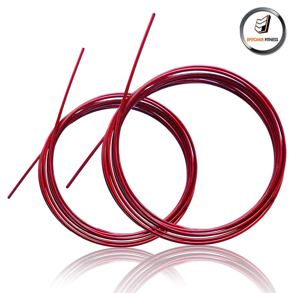 Ersatz Speed Skipping springen Seil Kabel Anpassung Ringe 5mmx2.7m 9ft fitjump ® 