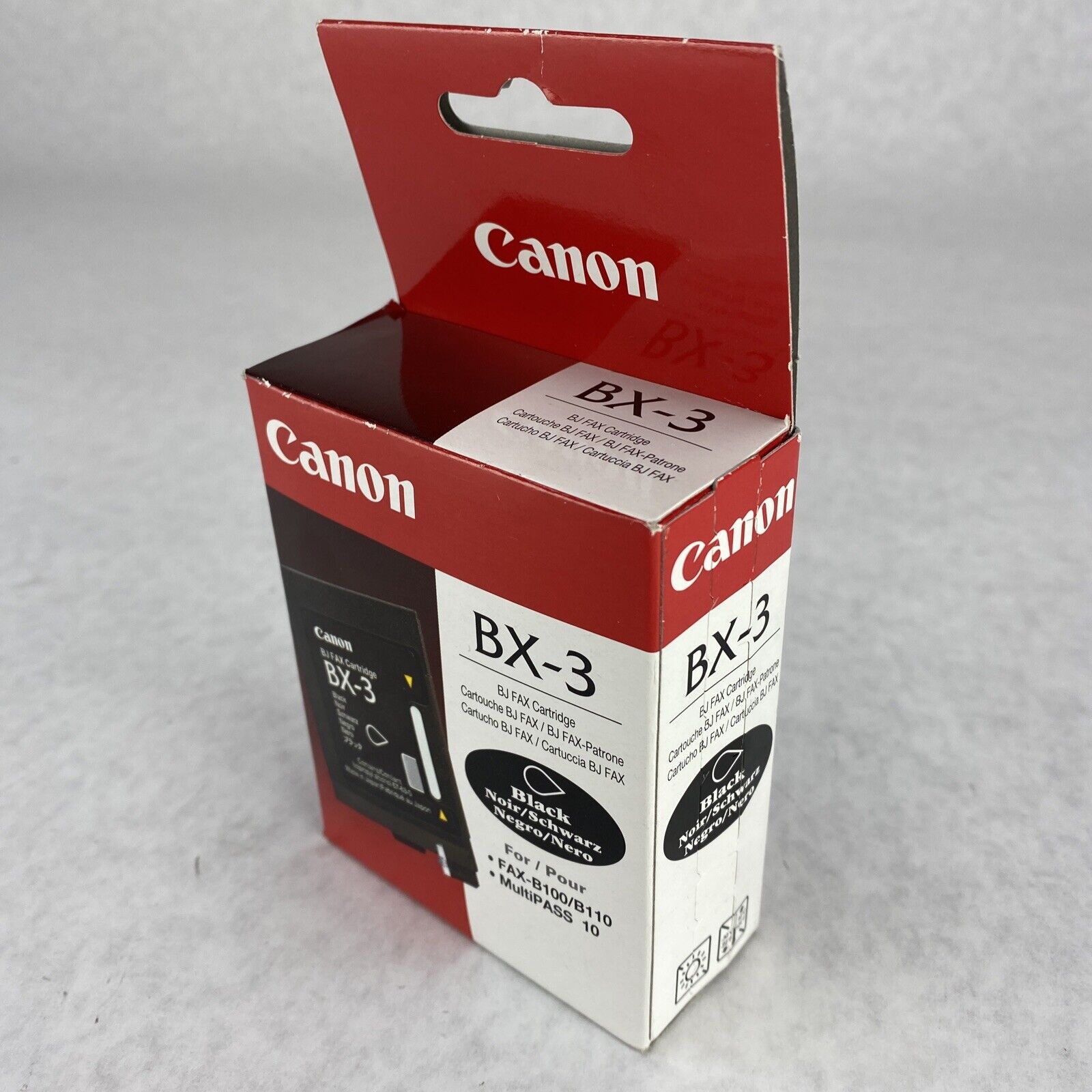 Canon BX-3 Black BJ Fax Inkjet Cartridge FAX-B100 B110 B1