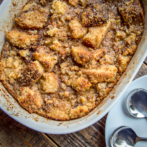 Liteful Foods Bread Pudding Recipe Photo