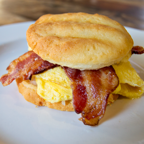 Liteful Foods Biscuit Breakfast Sandwich Recipe