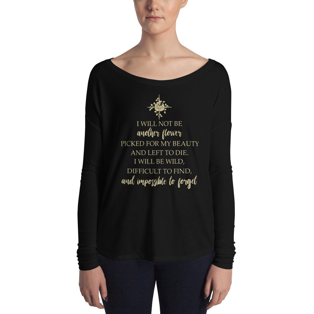 Inspirational Ladies' Long Sleeve Tee