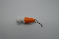 Mini toy classic electric vibrator ORANGE