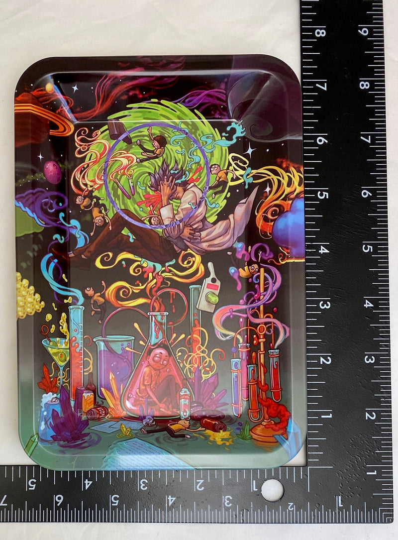 Tray printed SMALL SIZE MORTY LAB