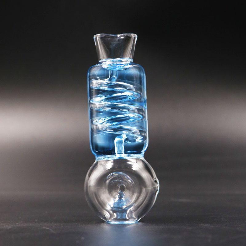 WERK IT Freezable pipe glass BLUE