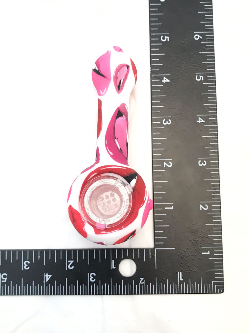 Silicon small pipe with glass LIPS