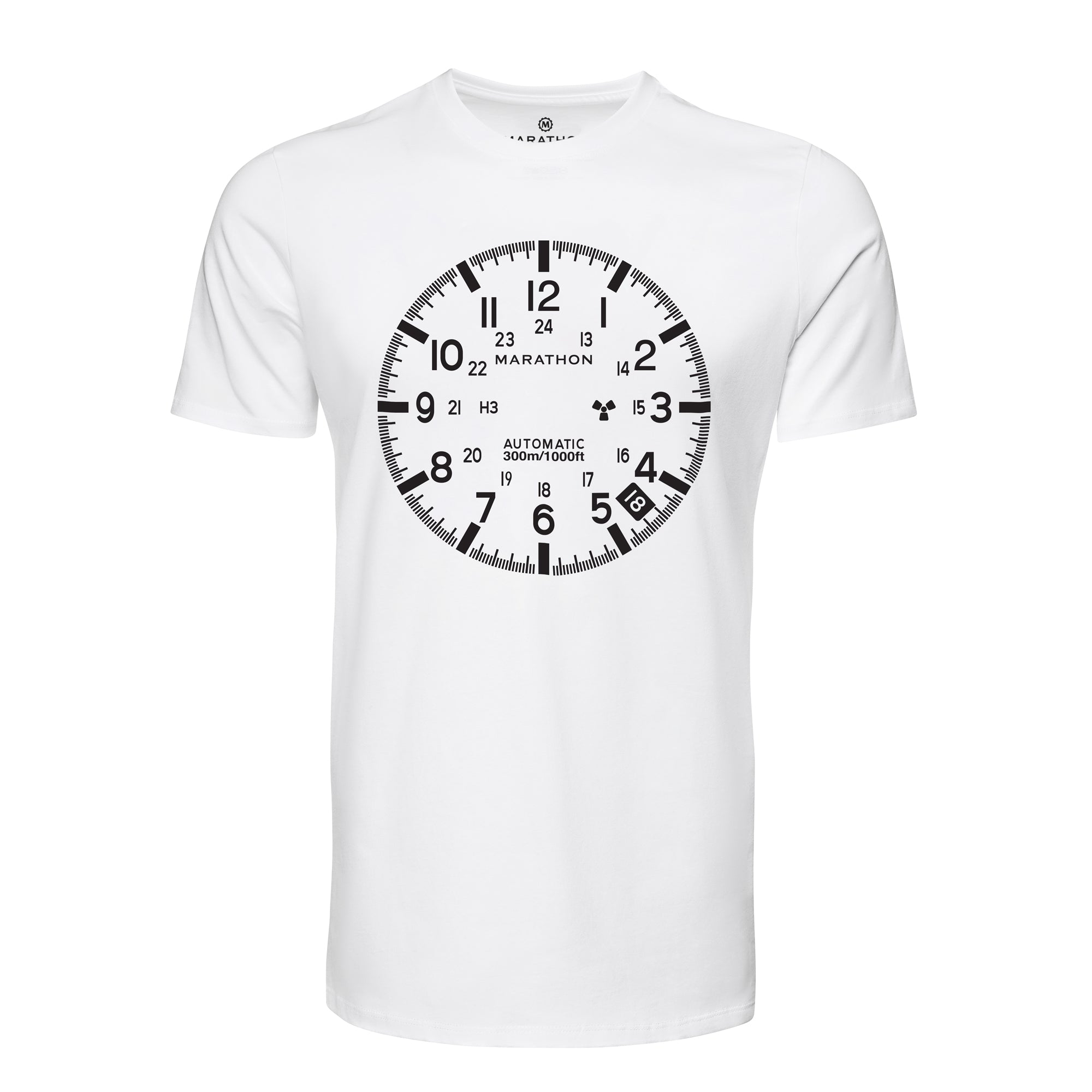 Moment vlam Bouwen Slim Fit Classic White Marathon Watch GSAR T-Shirt – Marathon Watch North  America