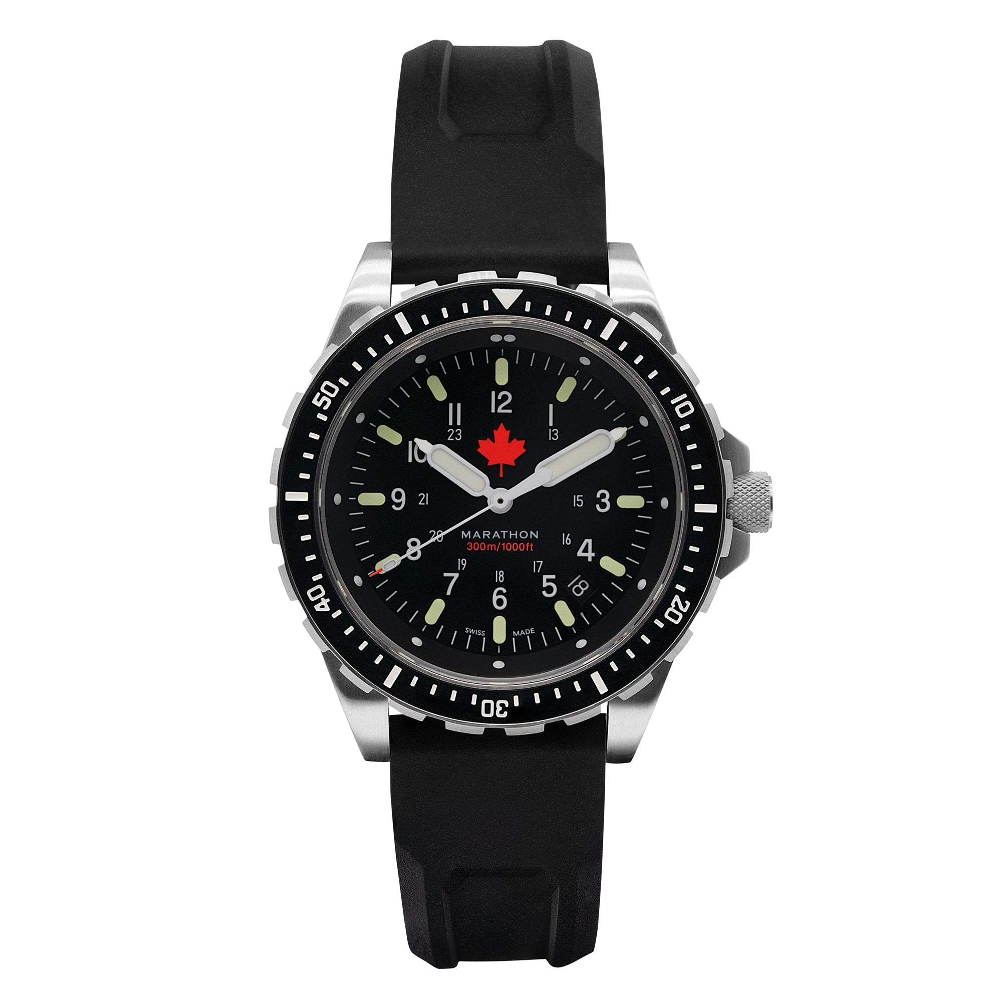 Red Maple Jumbo Diver's Quartz (JSAR) - 46mm – Marathon Watch