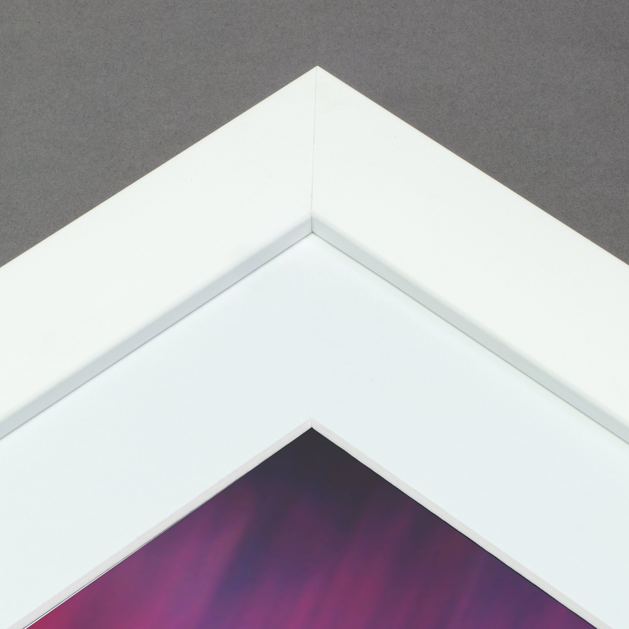 Last Sermon of Prophet Muhammad (PBUH) P Motion Design - White Framed Islamic Wall Art