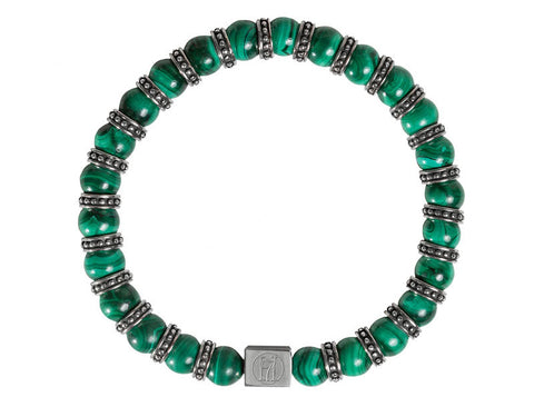 Green Malachite Bracelet for Men