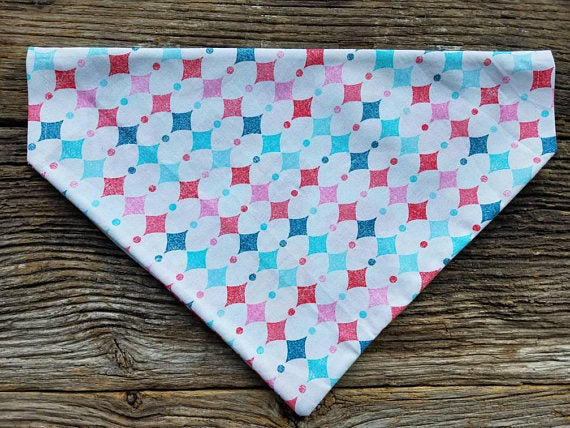 slide on dog bandana